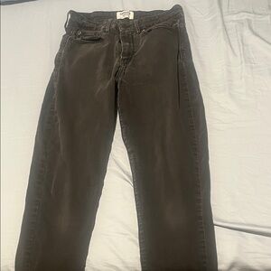 Levi's High Rise Jeans in Dark Grey